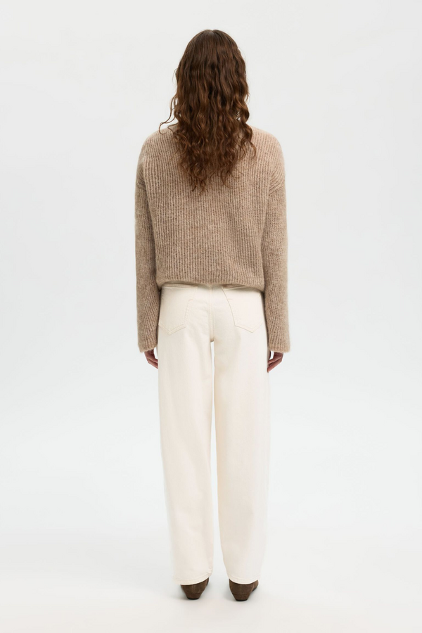 Barrel Ebba HW Jeans - Egret
