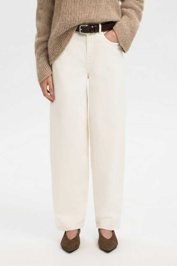Barrel Ebba HW Jeans - Egret