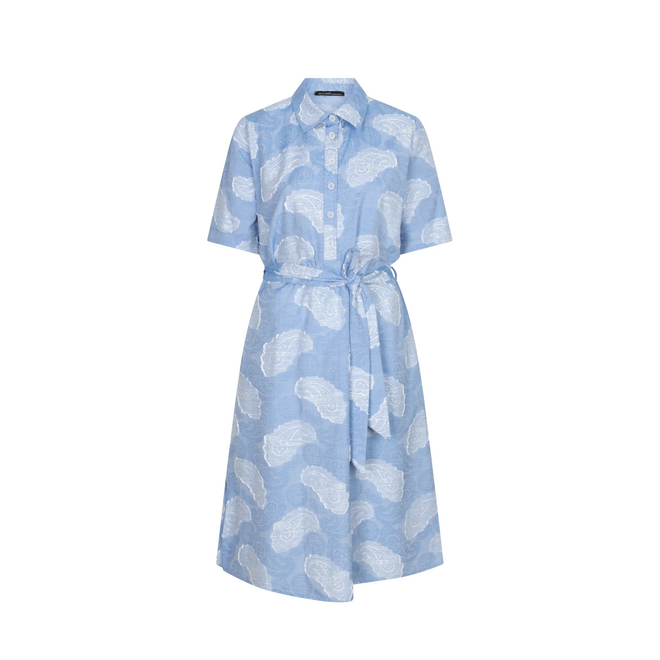 Paisley Print Jurk - Blauw