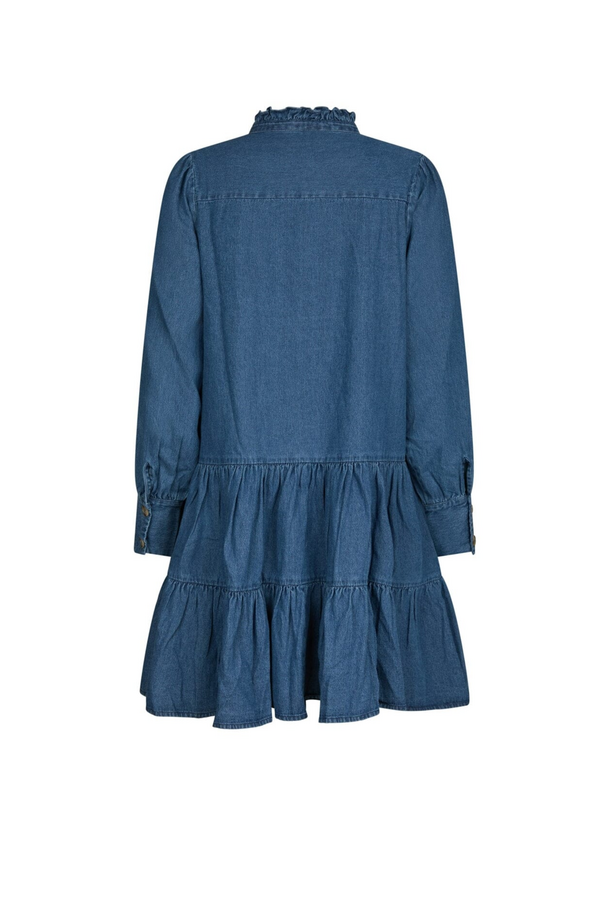 Latifana Denim Dress - Blue