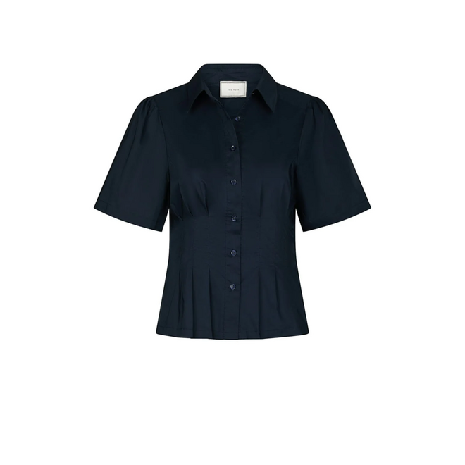 Balara Poplin Shirt - Navy