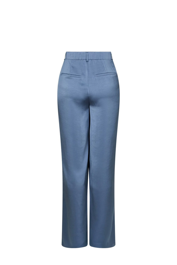 Emmet Heavy Sateen Pants - Smoke Blue