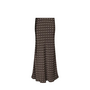 Viso Dot Skirt - Dark Brown