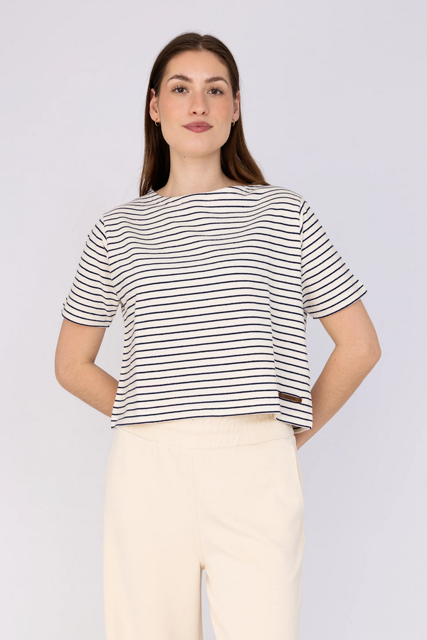 Paulo T-shirt - Off White Stripe