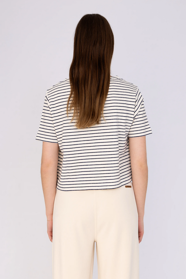 Paulo T-shirt - Off White Stripe