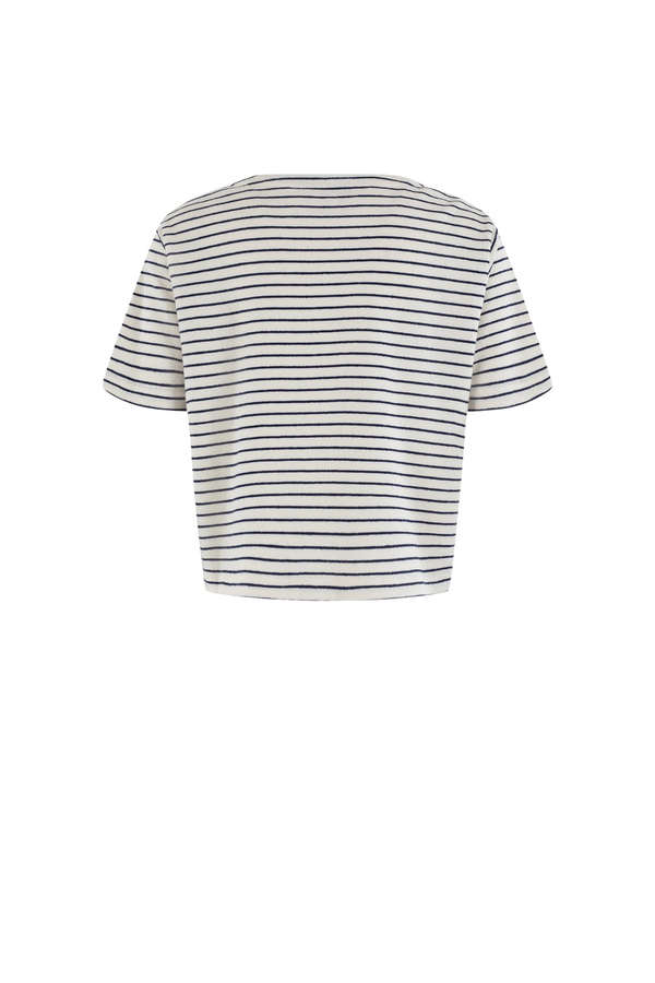 Paulo T-shirt - Off White Stripe