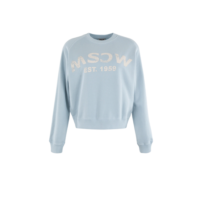 Pepper Sweater - Light Denim Solid