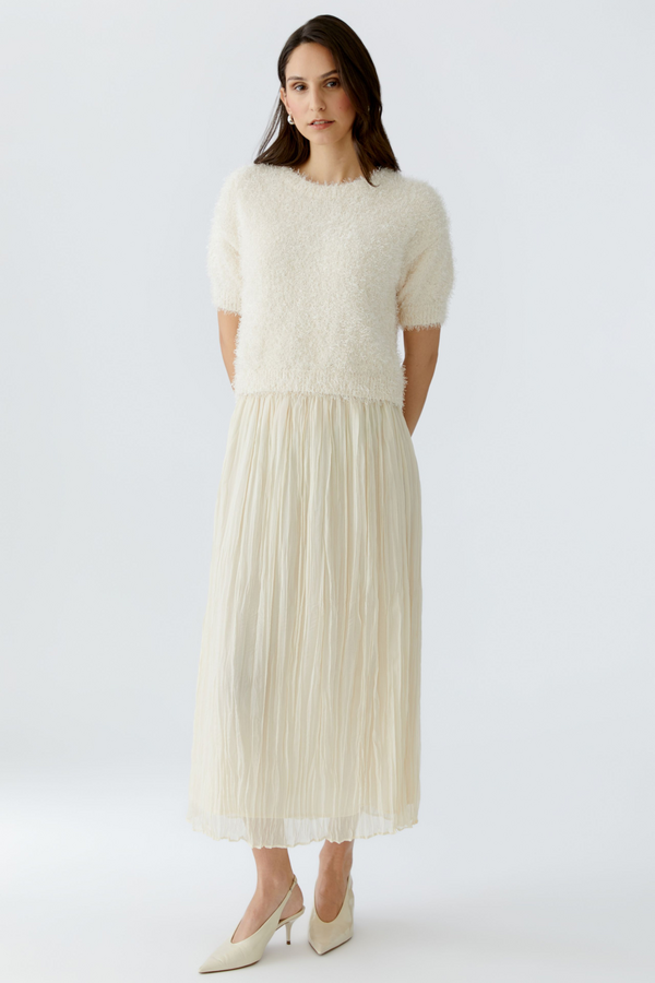 Pleated Skirt - Whitecap Gray