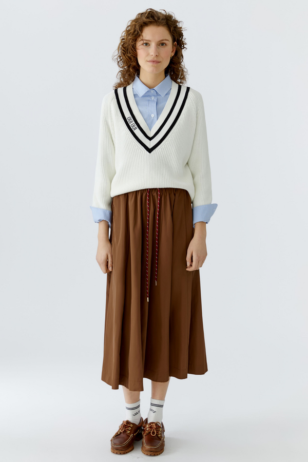 A-line Skirt - Fondue Fudge