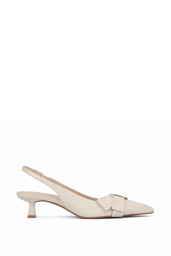 Noss Pumps - Bone White