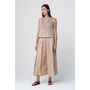 Poplin Long Skirt - Sabbia