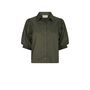 Etta Poplin Shirt - Army