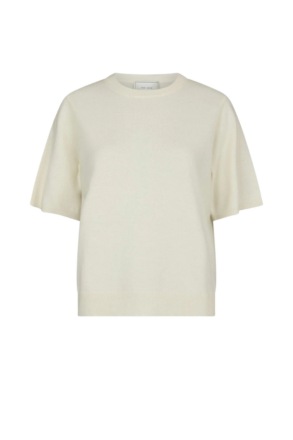 Missy Knit Tee - Creme