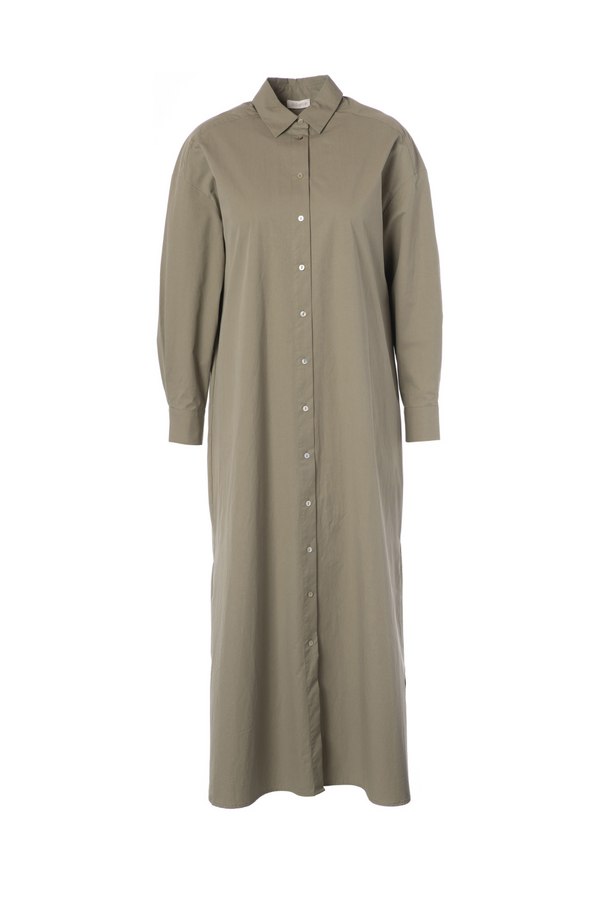 Lexa Shirt Dress - Army Green
