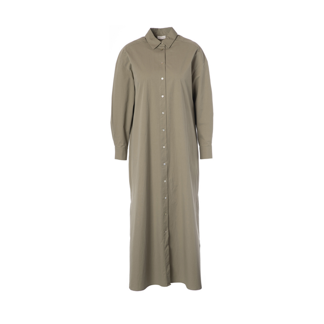 Lexa Shirt Dress - Army Green