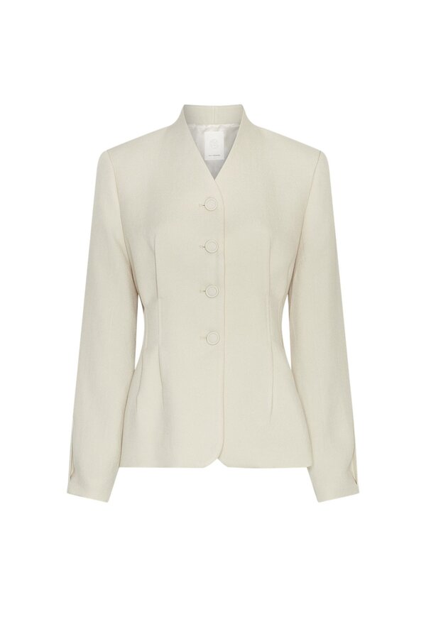 Esteriane Blazer - Oatmeal Melange