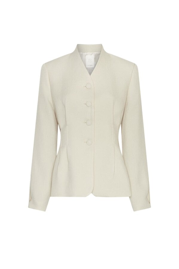 Esteriane Blazer - Oatmeal Melange
