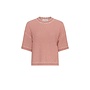 Catina Pilla 2/4 Pullover - Oatmeal/F Rose