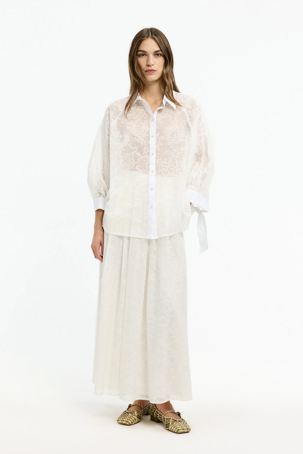 Hirina Blouse - White
