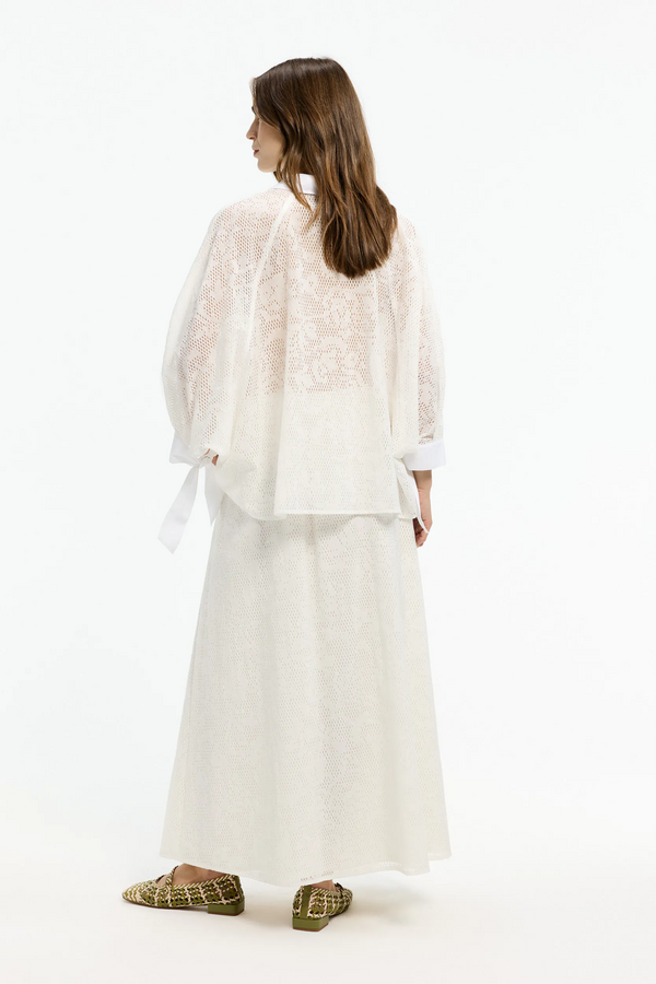 Hirina Blouse - White