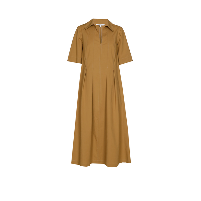 Keyana Dress - Bronze Green