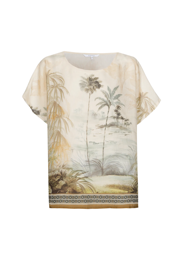 Holo Blouse - Misty Aqua