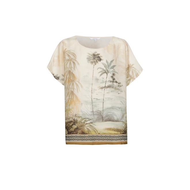 Holo Blouse - Misty Aqua