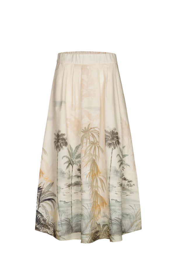 Rolo Skirt - Misty Aqua