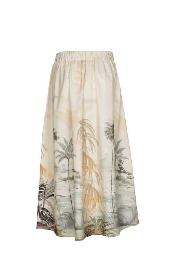 Rolo Skirt - Misty Aqua