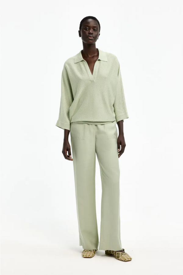 Giedo Pullover - Misty Aqua