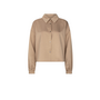 Cameli Long Sleeves Shirt Elasticated Cuffs - Camel