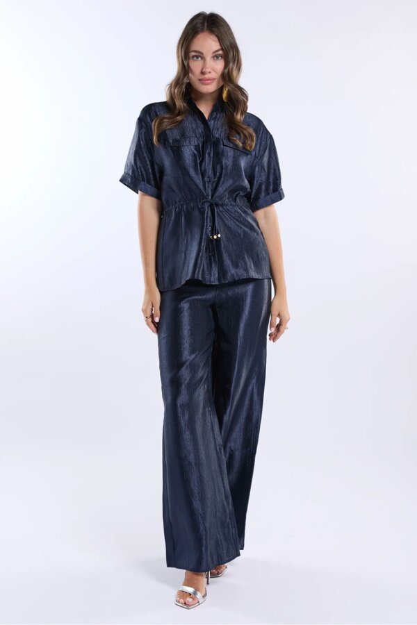 Panthea Pants - Navy Blue