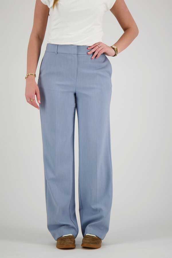 Frita Wide Pants Mel Noos - Dusty Blue