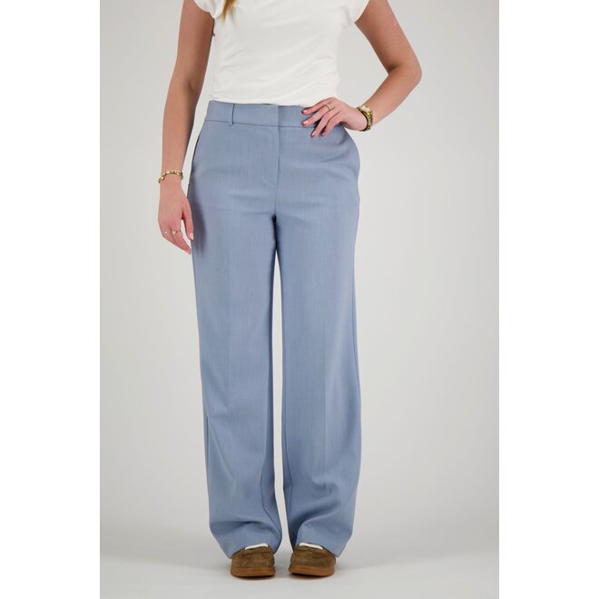Frita Wide Pants Mel Noos - Dusty Blue