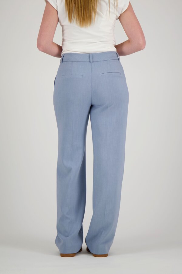 Frita Wide Pants Mel Noos - Dusty Blue