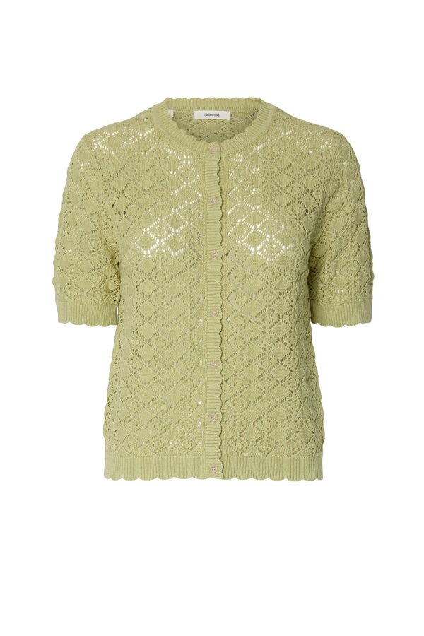 Sofia 2/4 Knit Cardigan - Lint