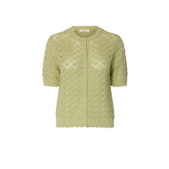 Sofia 2/4 Knit Cardigan - Lint