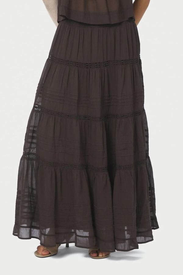 Felicia Viole Skirt - Dark Brown