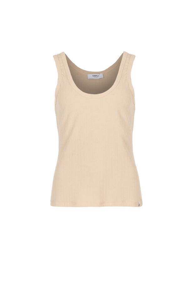Ribby Tanktop - Stone