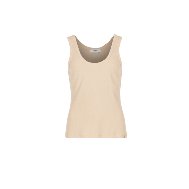 Ribby Tanktop - Stone