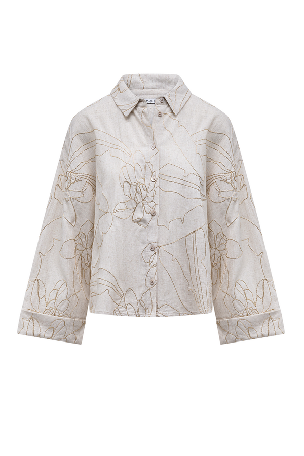 Adela Blouse - Beige