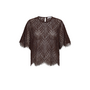 LetiCC Lace Blouse - Dark Brown