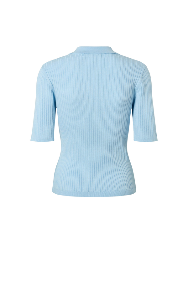 Cynthia Knit Polo - Spring Lake