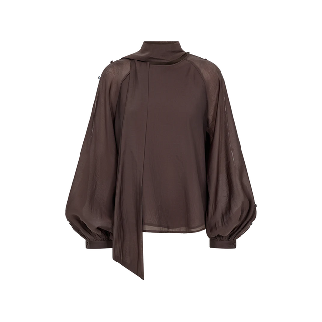 Tilly Blouse - Mulch