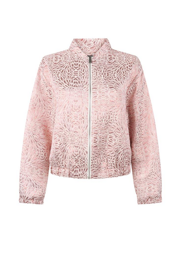 Rox Bomber Jacket - Blush
