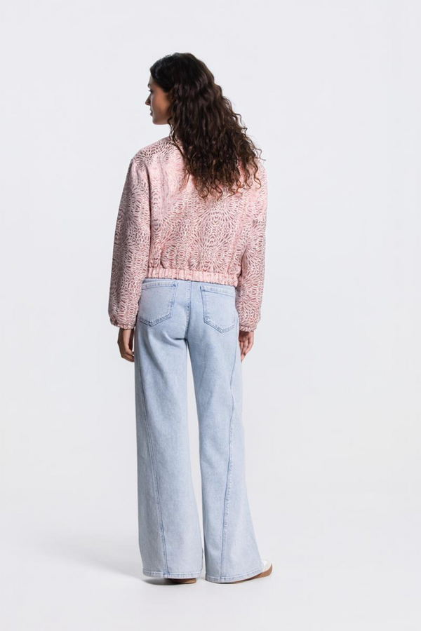 Rox Bomber Jacket - Blush