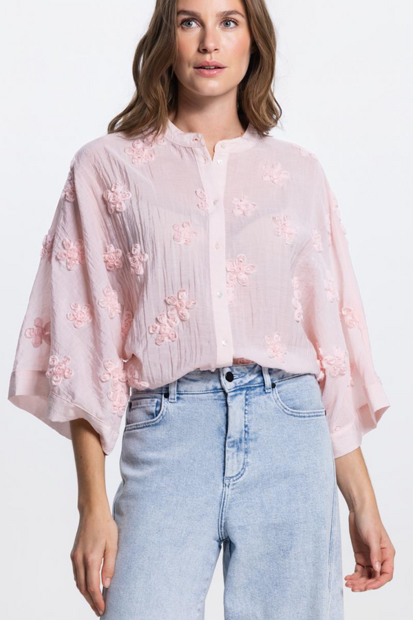 Marney Blouse - Light Pink