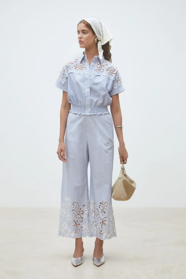 Lolita Blouse - Bleu