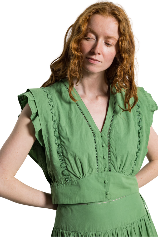Lio Blouse - Vert