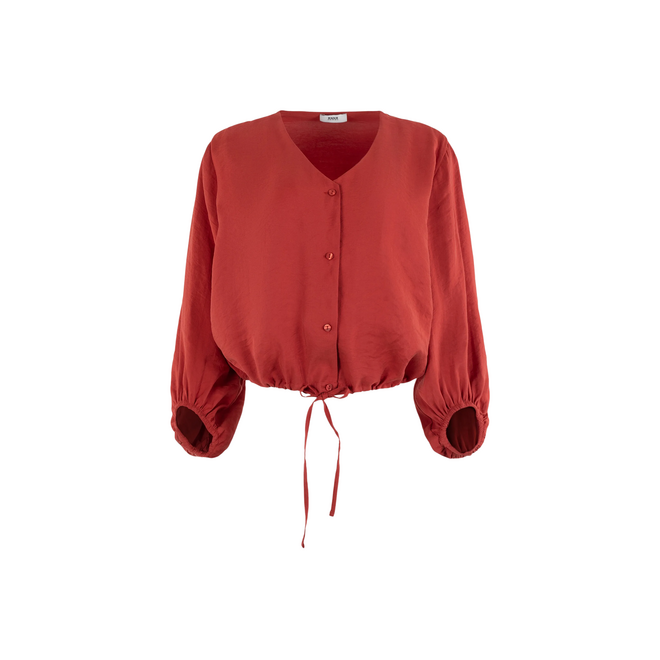 Blouse - Brick